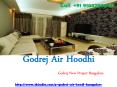 Godrej Air Hoodi - Godrej New Project Bangalore