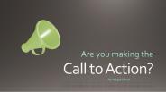 Call to Action
