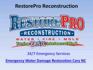 Emergency Water Damage Restoration Cary NC