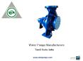 Centrifugal Water Pump Manufacturers PowerPoint PPT Presentation