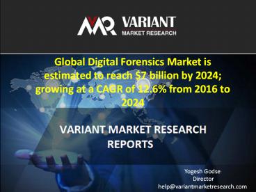Global Digital Forensics Market 