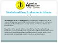 Alcohol Addiction Treatment in Atlanta PowerPoint PPT Presentation