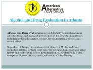 Alcohol Addiction Treatment in Atlanta