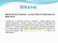 Mantri Serene Chennai - Luxury Flats in Pallavaram PowerPoint PPT Presentation