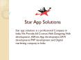 Star App Solutions PowerPoint PPT Presentation