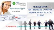 QuickBooks Enterprise Common Error Code 6177 & 6150