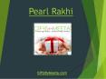 Buy Pearl Rakhi Online