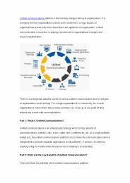 What is Unified Communications