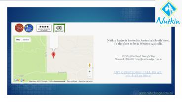 Nutkin Lodge Peaceful Bay