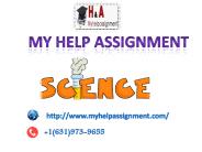 Science Homework and Assignment help