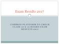 Exam Results 2017 PowerPoint PPT Presentation