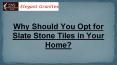 Slate Stone Tiles PowerPoint PPT Presentation