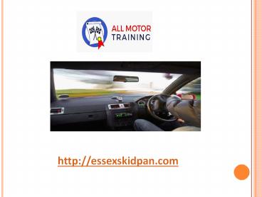 Skid Pan Experience Essex