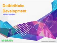 DotNetNuke Development - Mobiloitte