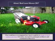 Great Robotic Lawn Mowers From 2017