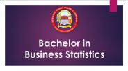Bachelor in Business Statistics
