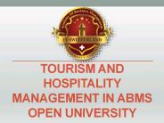 Tourism and Hospitality Management in ABMS Open University