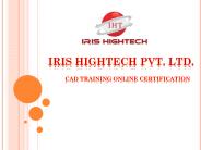 Solidworks Online Training with IrisHightech