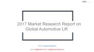 2017 Market Research Report on Global Automotive Lift