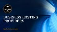Business Hosting Providers