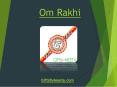 Buy Om Rakhi online