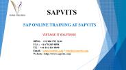 SAP Online Training in Pune | SAP Training