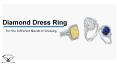 Diamond Dress Ring for the Different Moods of Dressing PowerPoint PPT Presentation