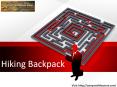 Hiking Backpack PowerPoint PPT Presentation