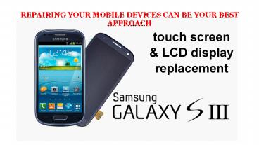 Samsung Galaxy repair in Oxford
