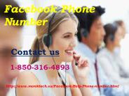 Can I make a call at Facebook Phone Number:-1-850-316-4893?