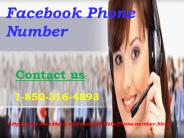 What are the pros of Facebook Phone Number:-1-850-316-4893?