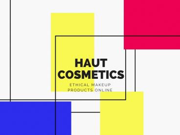 Buy Vegan Cosmetics Products Online