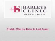 5 Celebs Who Use Botox To Look Young