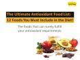 Top 12 Antioxidant Foods to Include in Your Diet (#2 Is Wow) PowerPoint PPT Presentation