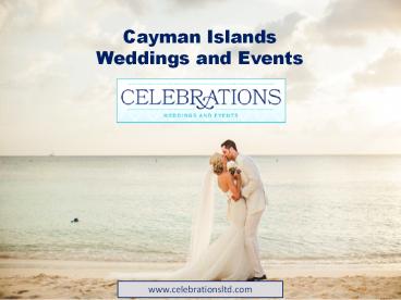 Wanna getting married in the Cayman Islands?