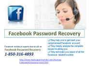 Who is Facebook Password Recovery  1-850-316-4893 group?