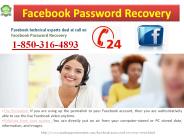 How to do Facebook Password Recovery  1-850-316-4893?