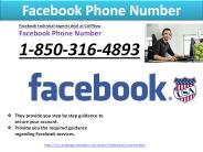Who is Facebook Phone Number 1-850-316-4893 team?