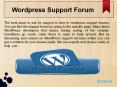 Get Best Wordpress Support Services Online PowerPoint PPT Presentation