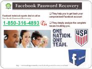 How to do Facebook Password Recovery 1-850-316-4893?