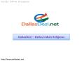 DallasDesi – Dallas Indian Religious PowerPoint PPT Presentation
