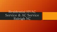 Residential HVAC Service & AC Service Raleigh NC (1)