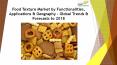 24 Market Reports: Food Texture Market by Functionalities, Applications & Geography - Global Trends & Forecasts to 2018 PowerPoint PPT Presentation