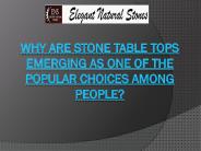 Natural Marble Stone Table Tops Exporter