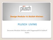 Design Modular & Stylish Kitchen