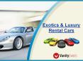 Exotics and Luxury Rental Cars PowerPoint PPT Presentation