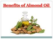 Benefits of Almond Oil