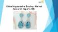 24 Market Reports: Global Aquamarine Earrings Market Research Report 2017 PowerPoint PPT Presentation