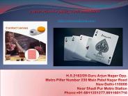 spy invisible playing cards contact lenses in Delhi India