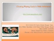 playing cards invisible ink